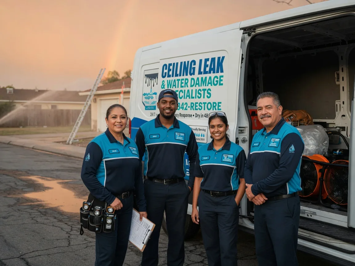 Ceiling Leak Cleanup company in New York Mills, MN